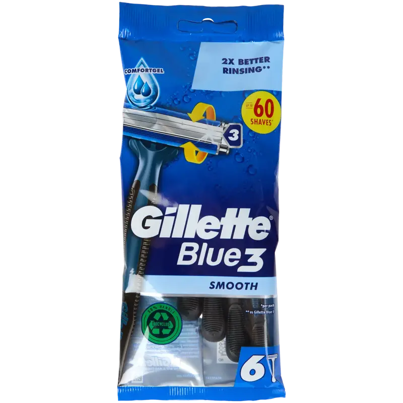 Blue3 scheermesjes Smooth