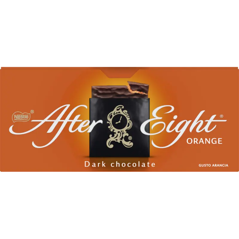 Dark chocolate orange flavour