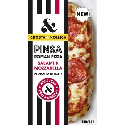 Pinsa salami & mozzarella