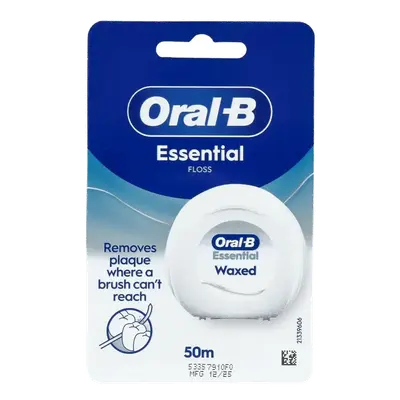 25% korting: Oral-B Floss Essential 50m 1 stuk