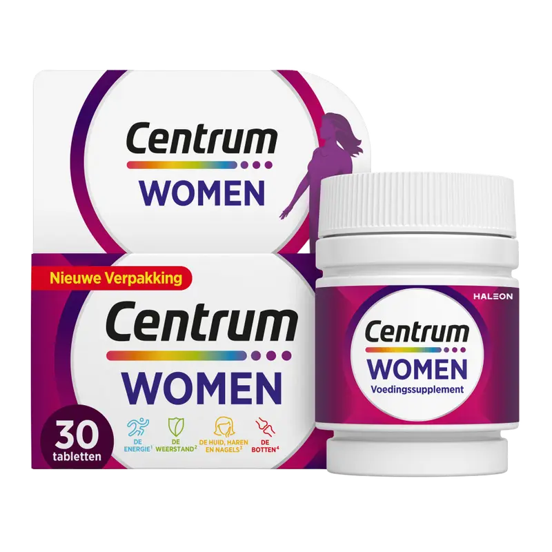 2x Centrum Women Multivitaminen 30