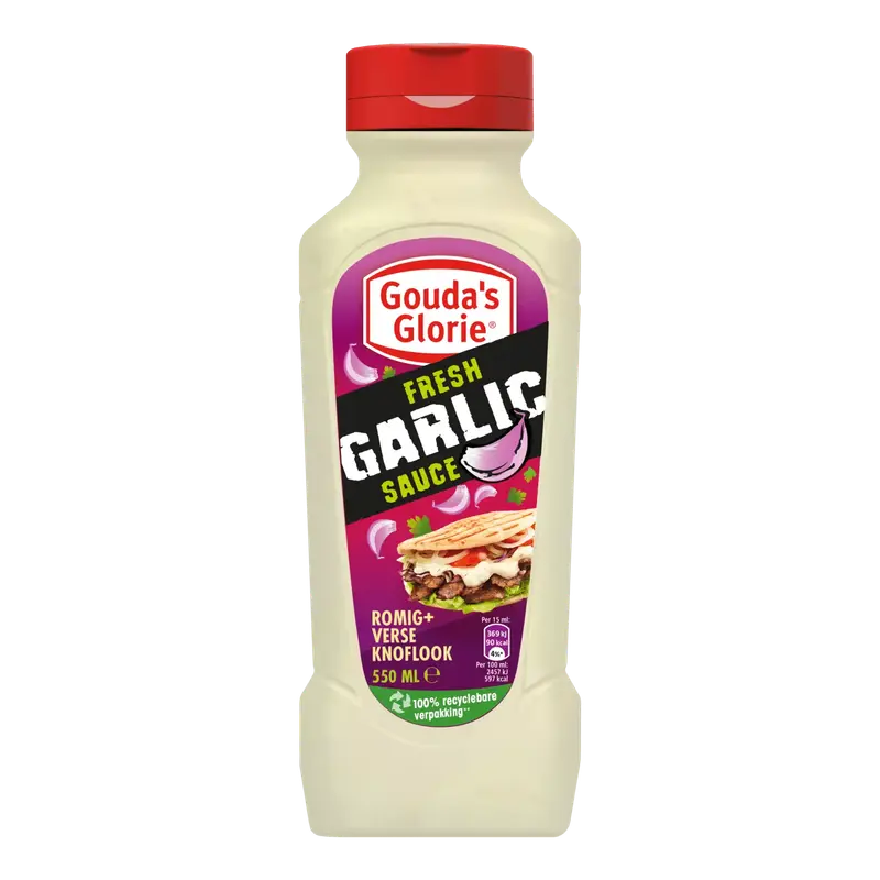 Snacksaus Knoflook