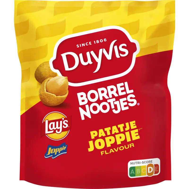 Borrelnootjes lays patatje joppie