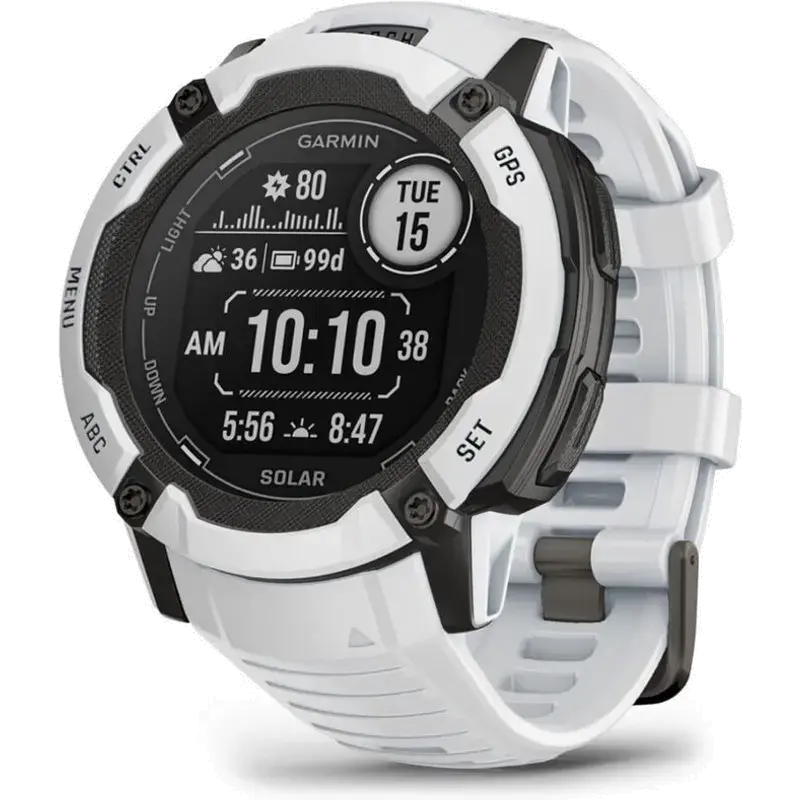 Instinct 2X - Smartwatch - Solar - 50 mm - Whitestone