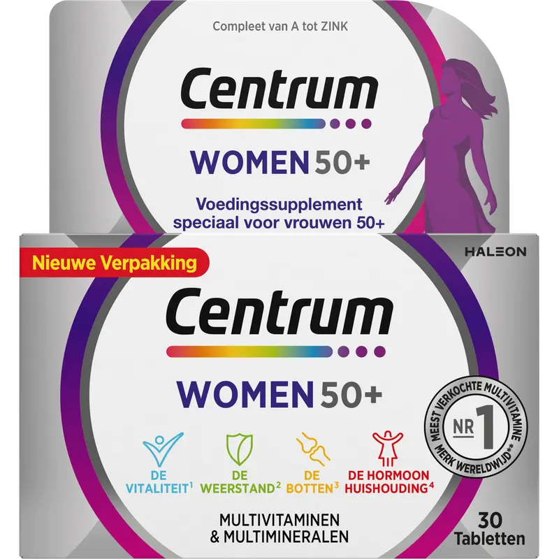 Woman 50+ Multivitaminen 30