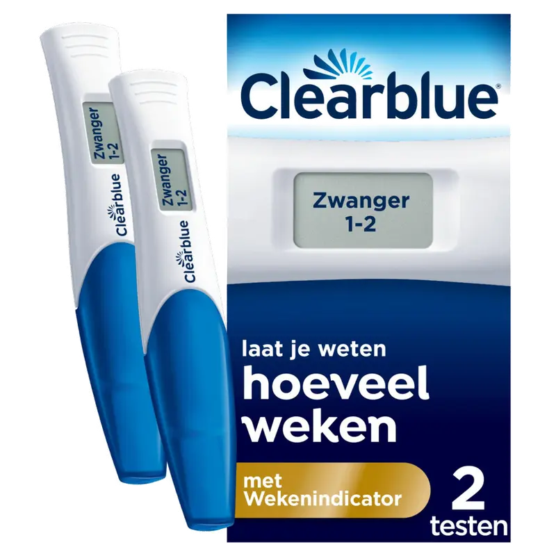 6x Clearblue Zwangerschapstest met