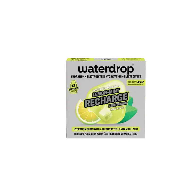 Lemon-Mint Recharge Hydratation Cubes