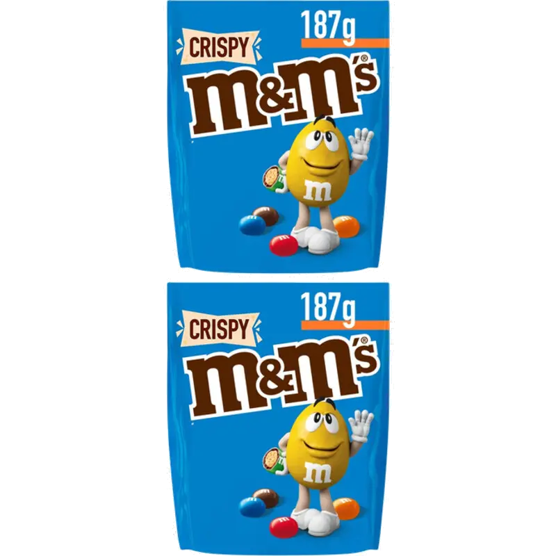 Crispy melk chocolade 2-pack