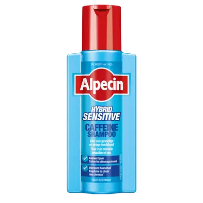 3x Alpecin Shampoo Hybrid Caffeine