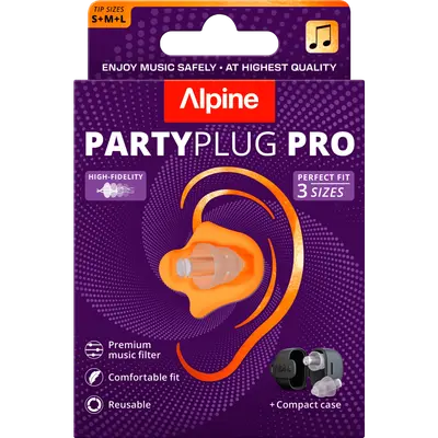 PartyPlug Pro Oordoppen Transparant 1 Paar