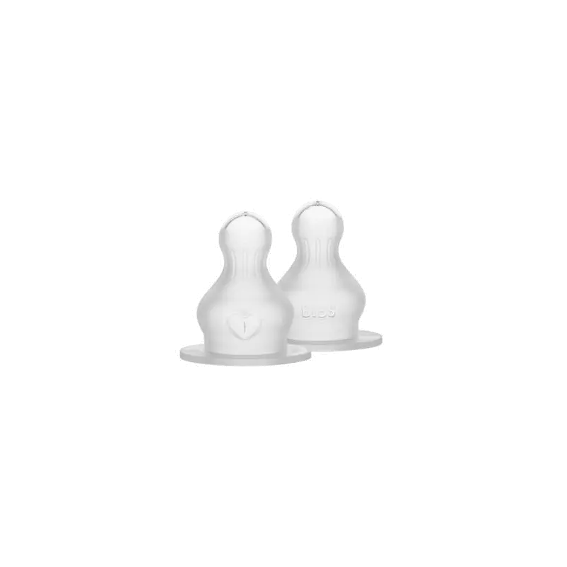 Flesspeen Medium Flow Sillicone 2 stuks
