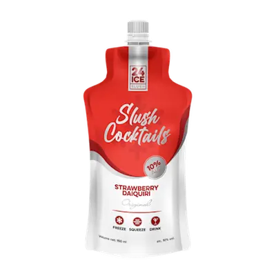 Strawberry Daiquiri Slush Cocktail