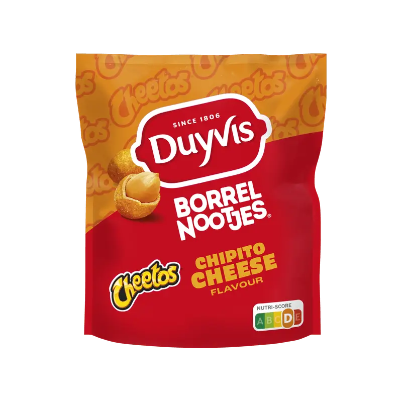 Borrelnootjes cheetos chipito cheese