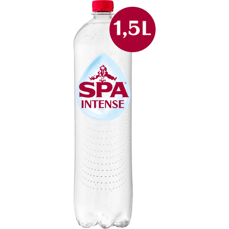 Intense bruisend mineraalwater