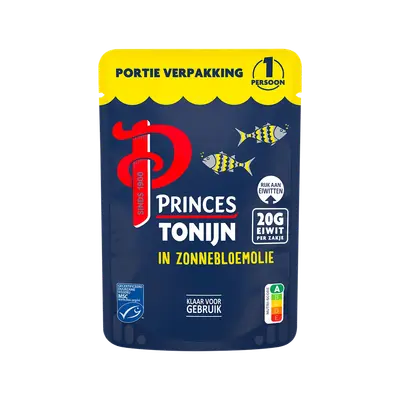 tonijn in zonnebloemolie pouch