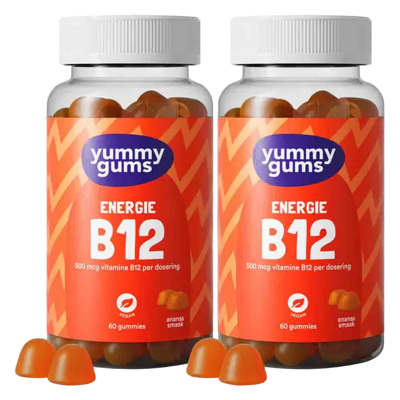 2x Yummygums B12 Energie Gummies 60