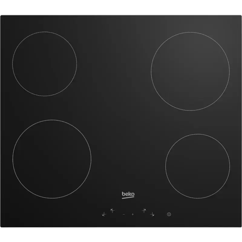HIC64400E keramische inbouwkookplaat 60 cm 4 keramische kookzones