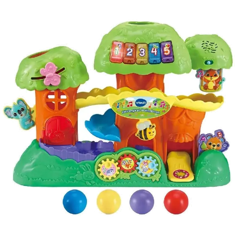 baby dieren fun bal boom activiteitencentrum - multikleur, 12,3 x 46 x 31,5 cm