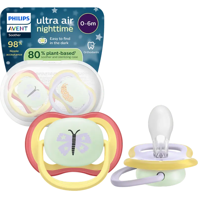 Ultra Air Nighttime Fopspeen 0-6M