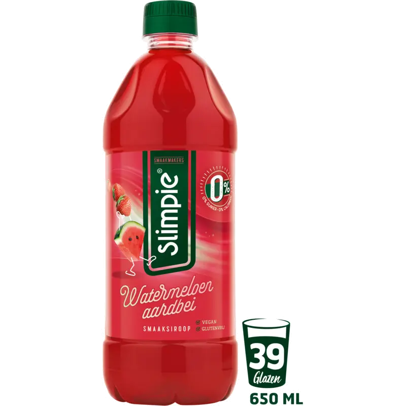 Limonadesiroop watermeloen 0%