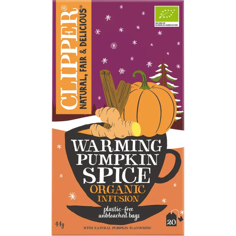 Warming pumpkin spice