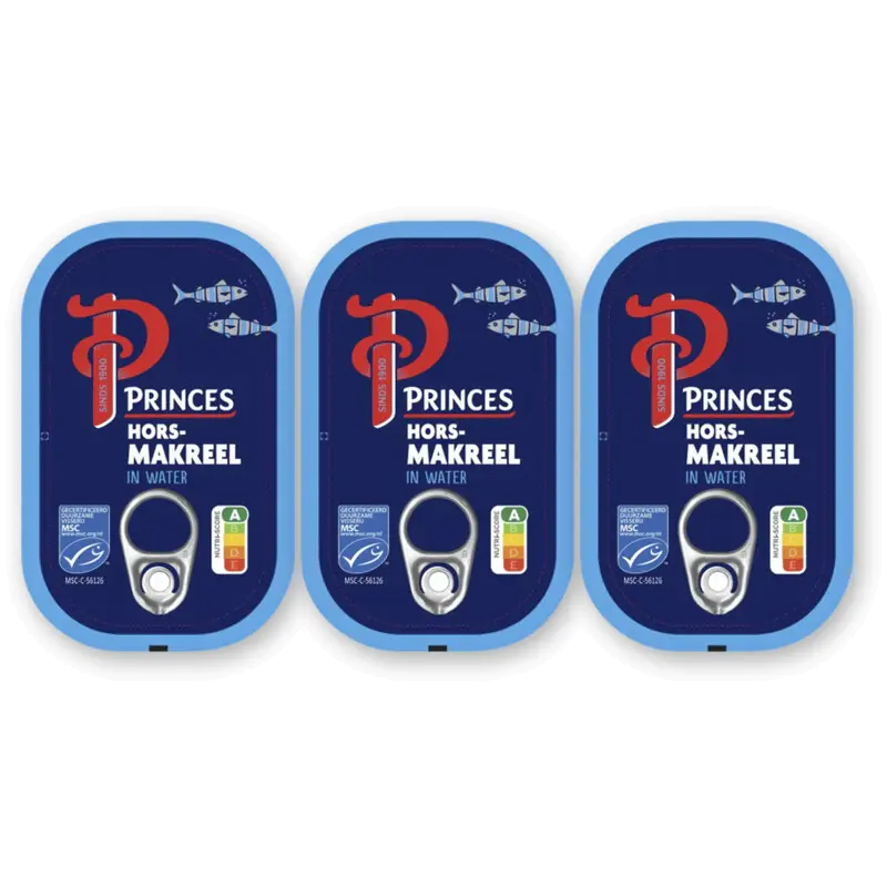 Horsmakreel in water 3-pack