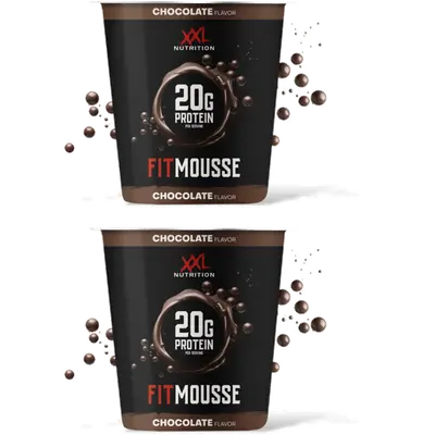 Fitmousse chocolate flavour 2-pack