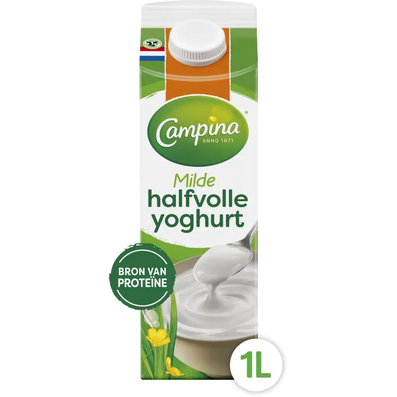 Halfvolle yoghurt