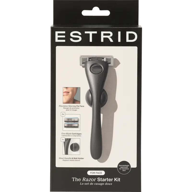 The Face Razor Starter Kit Onyx