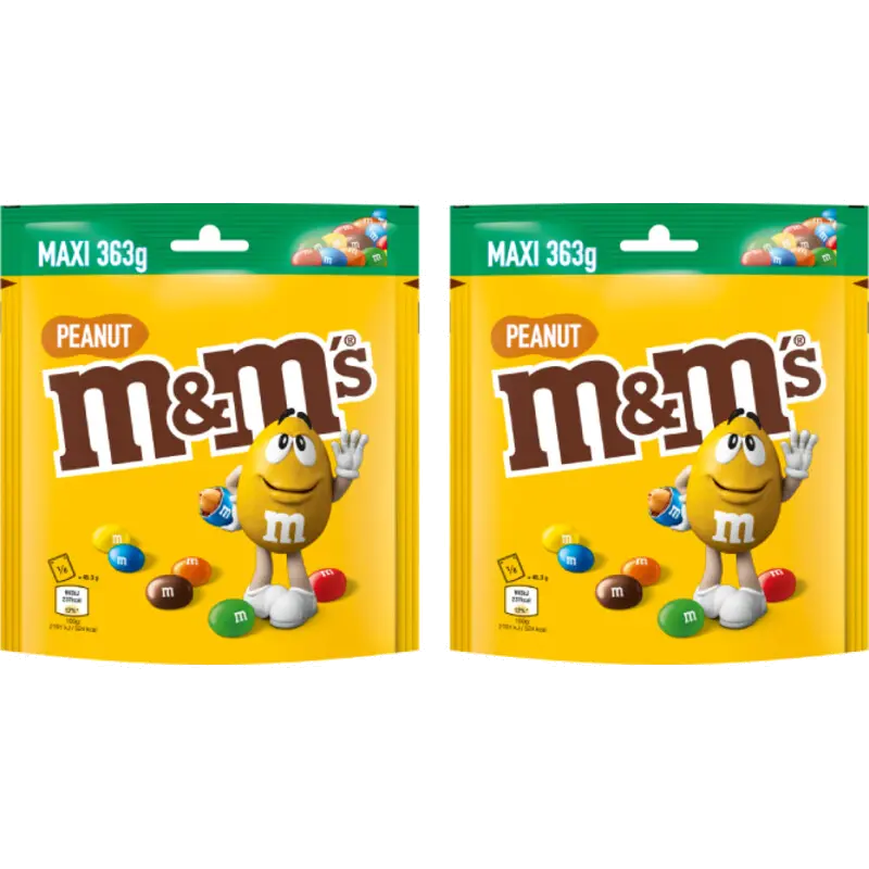 Pinda chocolade maxi 2-pack