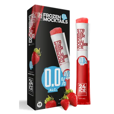 Strawberry Daiquiri 0.0% ijs doos 5 stuks |