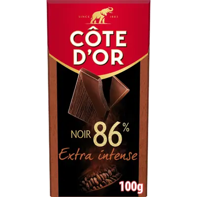 Chocolade reep extra intense puur 86%