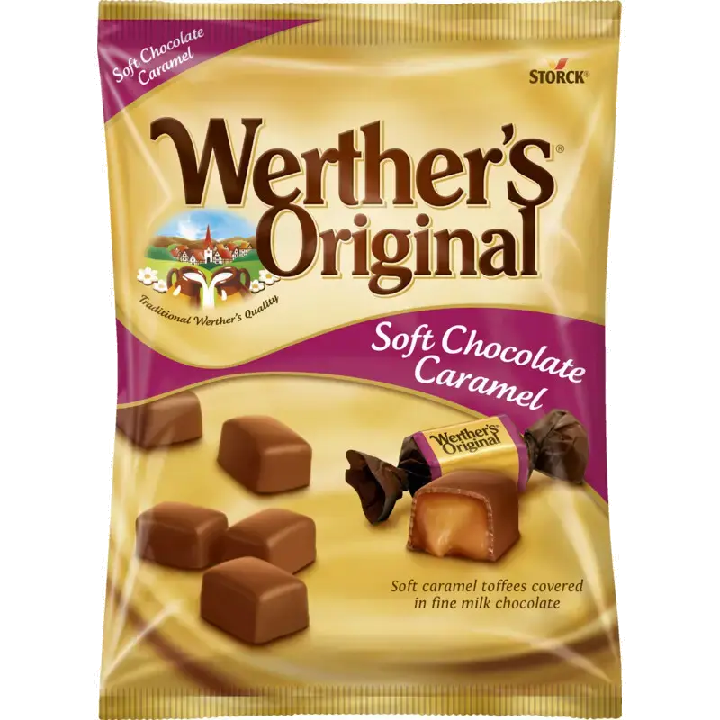 Soft chocolate caramel