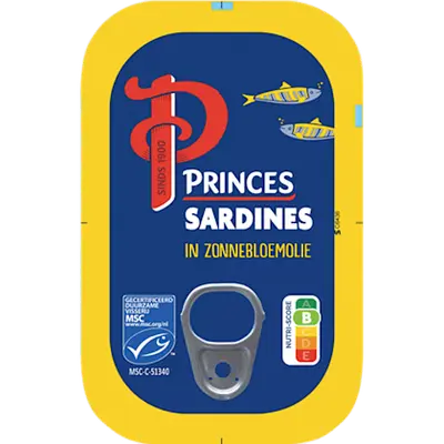 Sardines zonnebloemolie