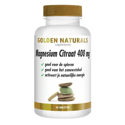Magnesium Citraat 400 MG Tabletten 60 stuks