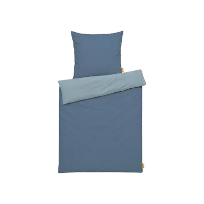 Dekbedovertrek 140 x 200 cm (Blauw)