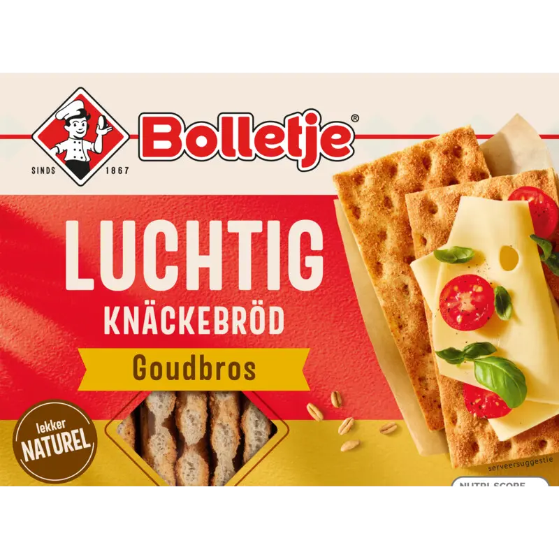 Knackebrod luchtig goudbros