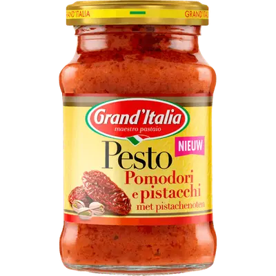Pesto tomaat en pistache