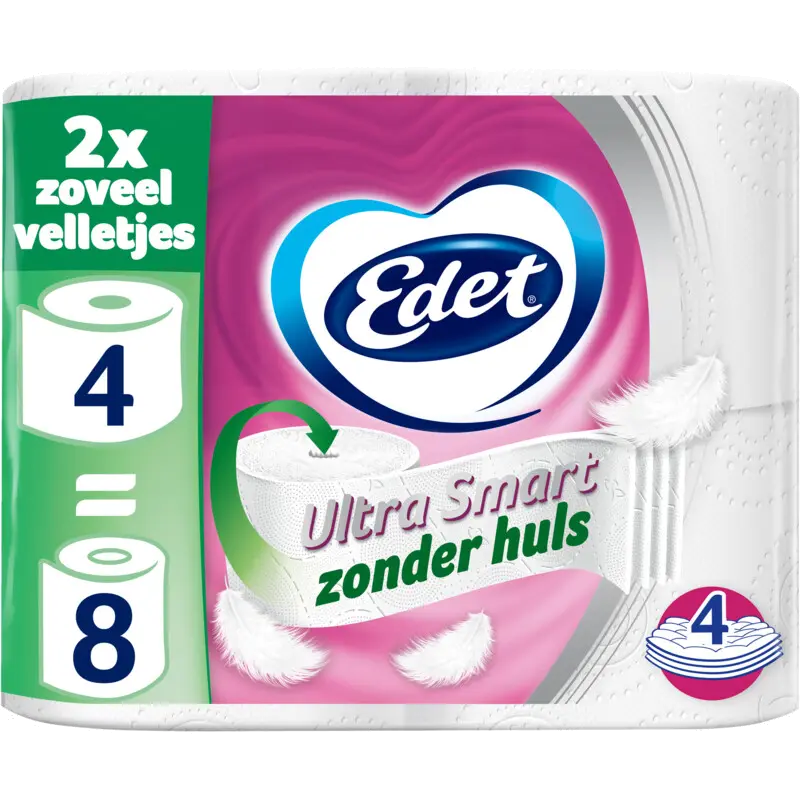 Toiletpapier Ultra Smart 4=8