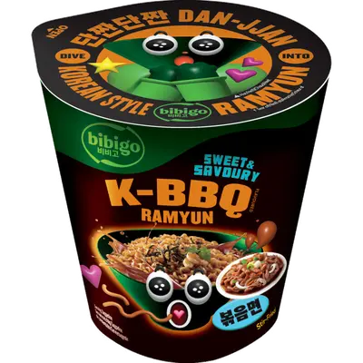 K-BBQ ramyun sweet&savoury noodles cup