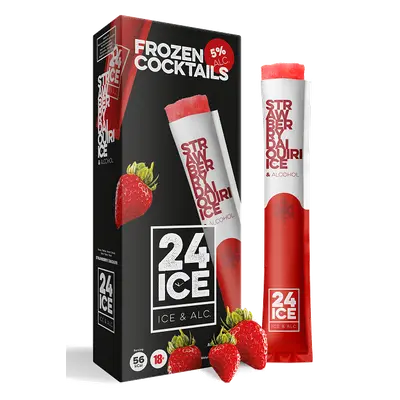 Strawberry Daiquiri ijs doos 5 stuks |