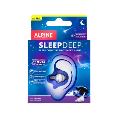 2x Alpine Oordopjes Sleepdeep 1 set