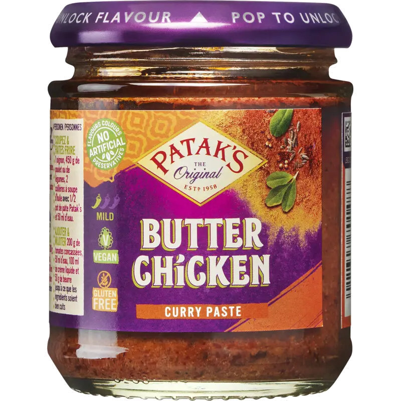 Butter chicken kruidenpasta