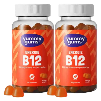 2x Yummygums B12 Energie Gummies 60