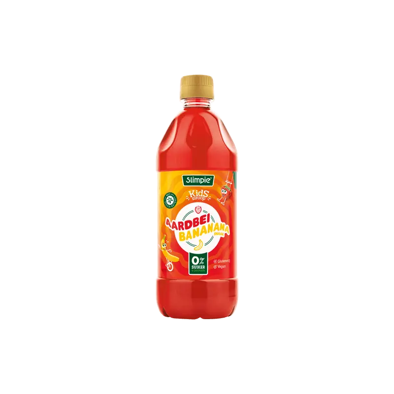 Kids limonadesiroop aardbei banaan