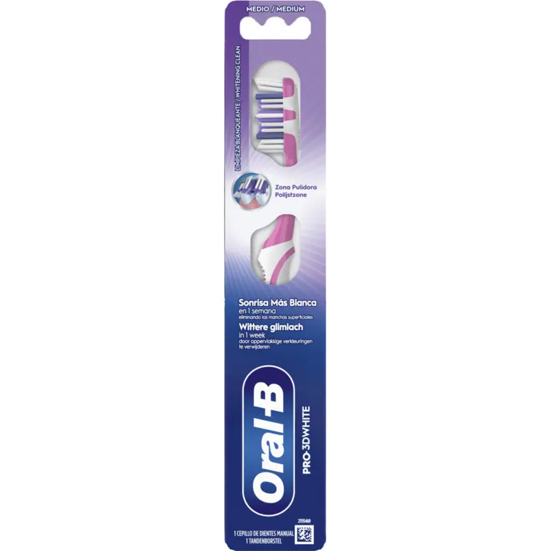Pro 3D white tandenborstel