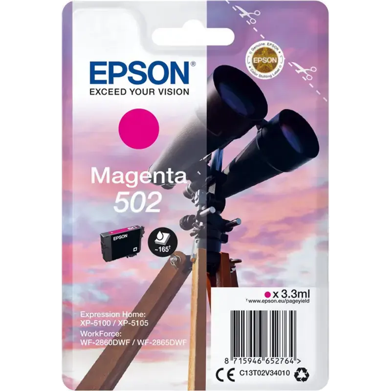 502 magenta inkt, enkele verpakking
