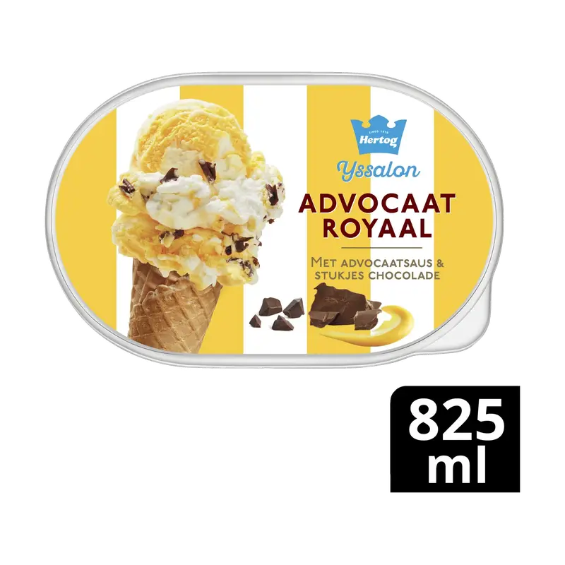 IJs IJssalon Advocaat Royaal 825 ml