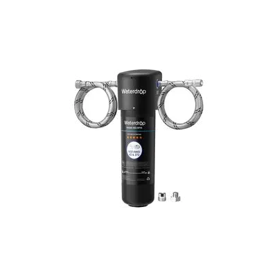 10UA Onderbouw Waterfilter, 30.000 Liter Hoge Capaciteit Waterfiltersysteem, NSF/ANSI 42 Gecertificeerd, Vermindert PFAS, PFOA/PFOS, Lood, Chloor, Slechte Smaak en Geur