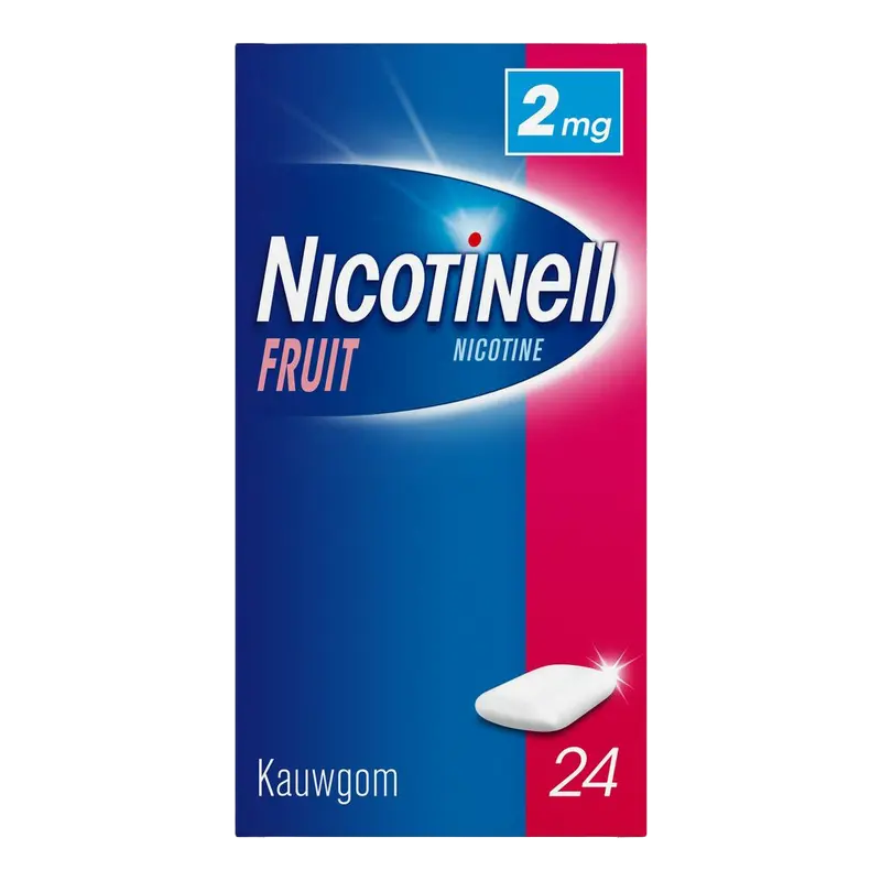 Kauwgom Fruit 2 mg 24